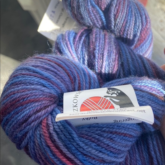 BFL BLUEFACED LEICESTER DK 
100% WOOL 2 Skeins JAN MAREK RACZKOWSKI STUDIO yarn - Picture 7 of 12